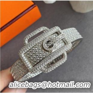 Reasonable Price Hermes Bracelet CE7850 Silver