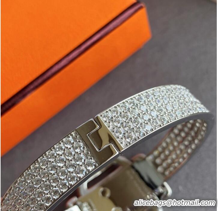 Reasonable Price Hermes Bracelet CE7850 Silver