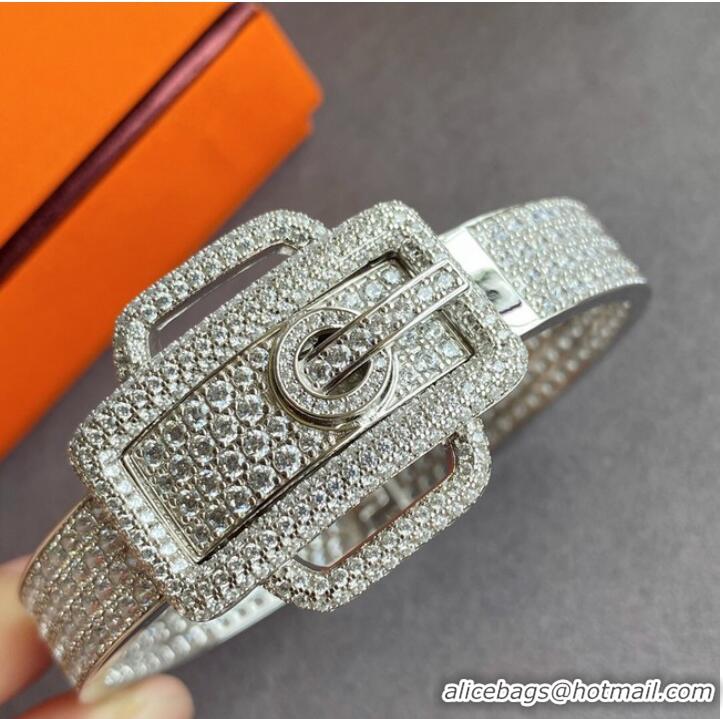 Reasonable Price Hermes Bracelet CE7850 Silver