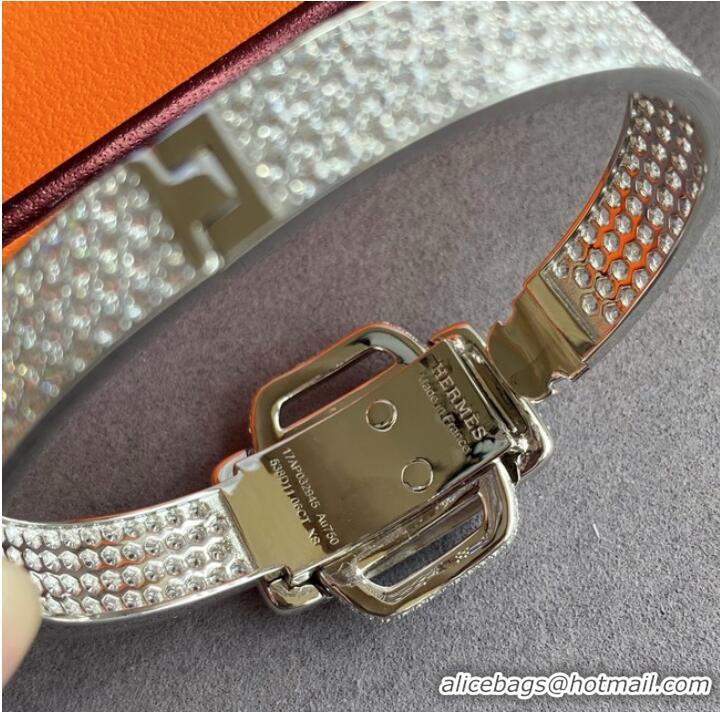 Reasonable Price Hermes Bracelet CE7850 Silver