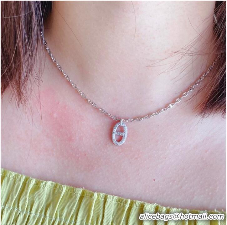 Good Product Hermes Necklace CE7880 Silver