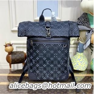 AAAAA Louis Vuitton ROLL TOP BACKPACK M21359 Charcoal