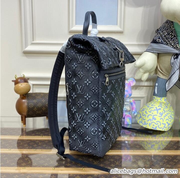 AAAAA Louis Vuitton ROLL TOP BACKPACK M21359 Charcoal