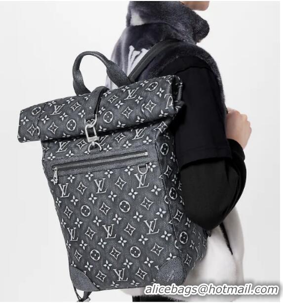 AAAAA Louis Vuitton ROLL TOP BACKPACK M21359 Charcoal