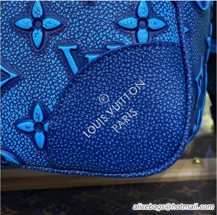 Well Crafted Louis Vuitton ROLL TOP BACKPACK M21359 BLUE