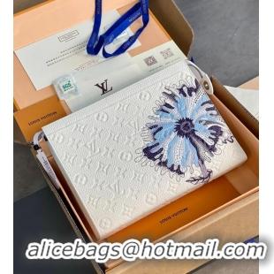 Promotional Louis Vuitton POCHETTE VOYAGE MM M21681 white