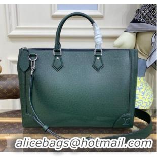 Buy Inexpensive Louis Vuitton SLIM BRIEFCASE M30810 green