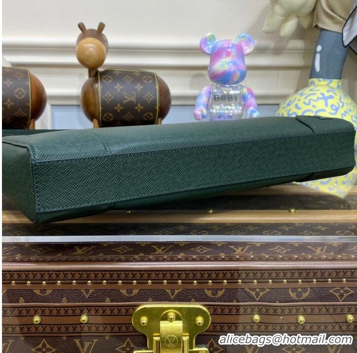 Buy Inexpensive Louis Vuitton SLIM BRIEFCASE M30810 green