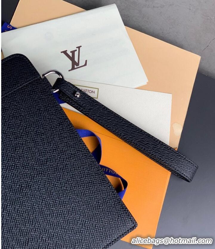 Promotional Louis Vuitton POCHETTE VOYAGE MM M81745 black