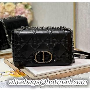 Promotional MEDIUM DIOR CARO BAG Cannage Calfskin with Diamond Motif M9242UW black&black