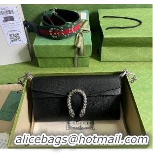 Famous Brand Gucci Dionysus small shoulder bag 731782 black