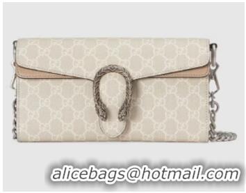 Gucci GG Supreme canvas Dionysus small shoulder bag 731782 Beige