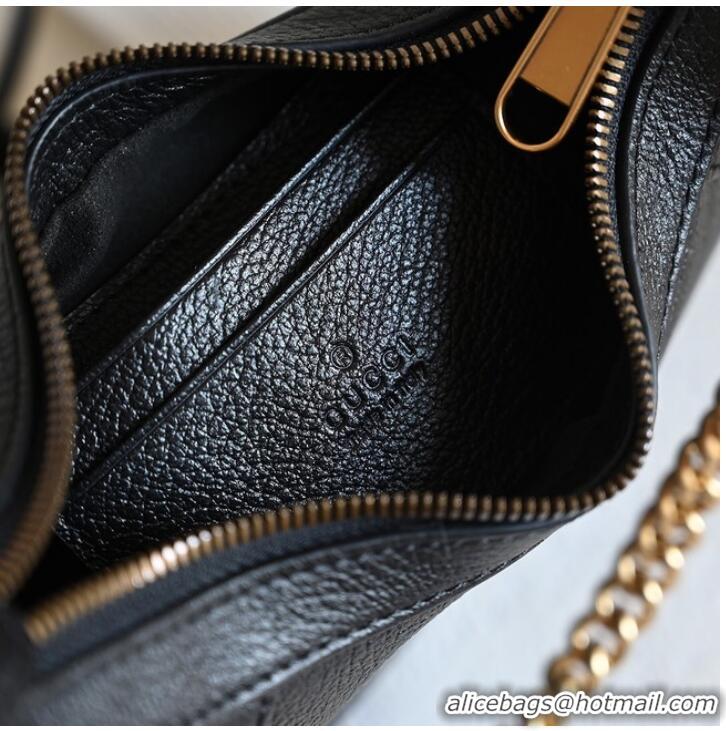 Reasonable Price Gucci Aphrodite small shoulder bag 731817 black