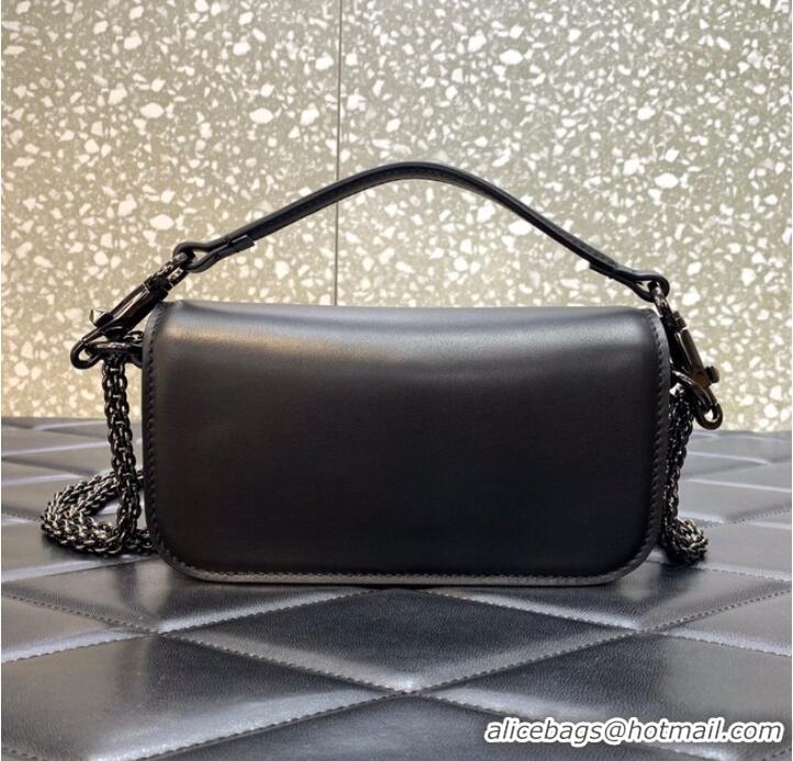 Super Quality VALENTINO MINI LOCO imitation crystal shoulder bag WB0K53K BLACK