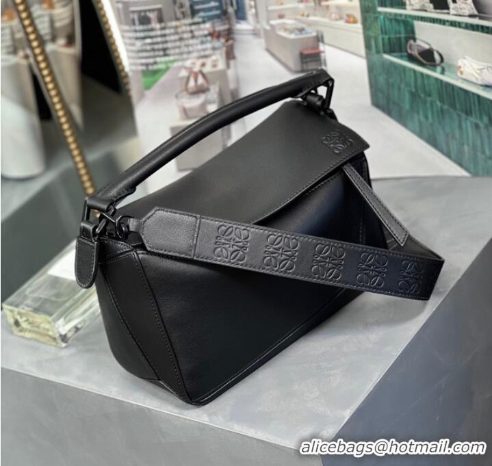 Good Product Loewe Puzzle Bag Leather 1310 black