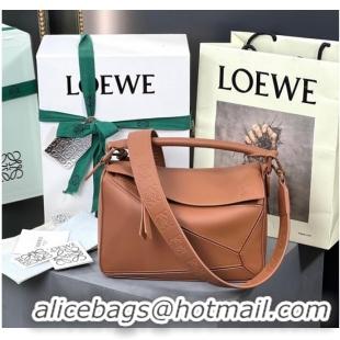 Buy Luxurious Loewe Puzzle Bag Leather 1310 brown