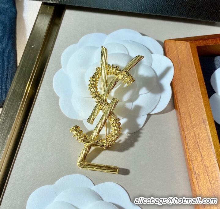 Super Quality YSL Brooch CE8150 Gold