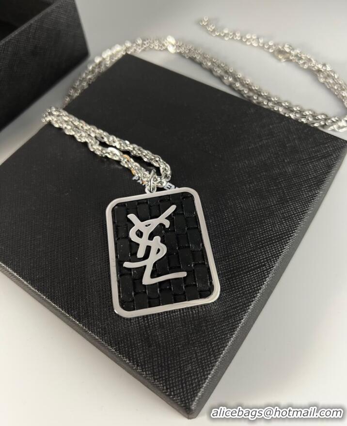 Famous Brand YSL Necklace CE9421 Silver