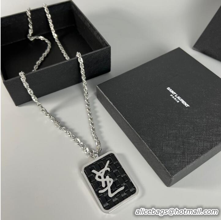 Famous Brand YSL Necklace CE9421 Silver