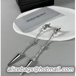 Grade Design YSL Earrings CE9568 Silver