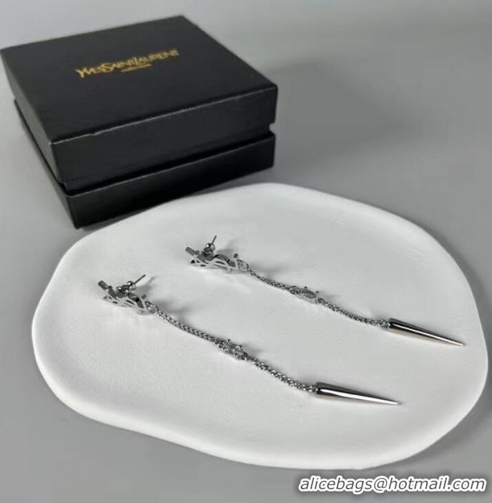 Grade Design YSL Earrings CE9568 Silver