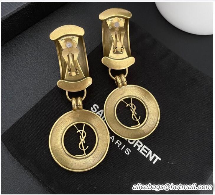 Well Crafted Luxurious YSL Earrings CE9872