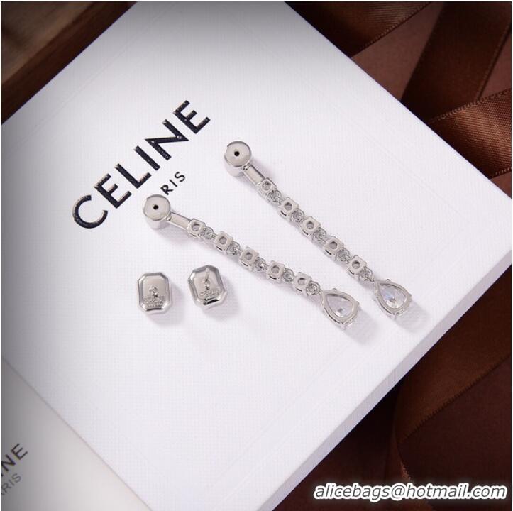 Reasonable Price CELINE Earrings CE7846 Silver