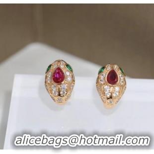 Well Crafted BVLGARI Earrings CE7815