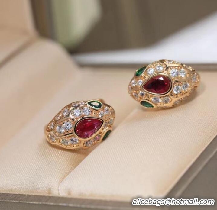 Well Crafted BVLGARI Earrings CE7815