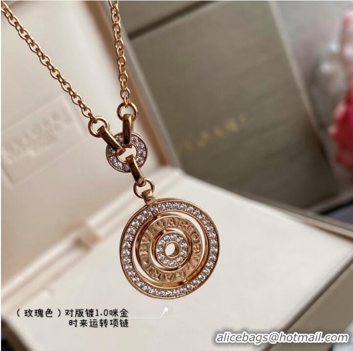 Super Quality BVLGARI Necklace CE8153 Rose Gold