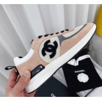 Purchase Chanel Suede & Mesh Sneakers G38299 102601 Beige