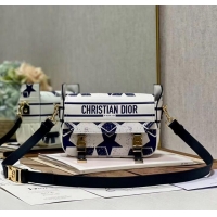 Unique Discount DIOR SMALL DIORCAMP BAG M1243ODD WHITE