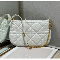 Promotional Unique Grade MINI DIOR CARO TULIP BAG Latte Quilted Macrocannage Calfskin S5139BF