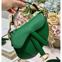 Good Product DIOR MICRO SADDLE BAG Antique Goatskin S5685CC green