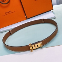 Unique Style Hermes Leather Belt 24MM 26995