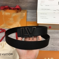 Low Cost Louis Vuitton calf leather 35MM BELT M0457S