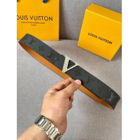 Good Quality Louis Vuitton calf leather 40MM BELT M0468S