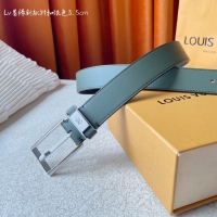 Sumptuous Louis Vuitton 35MM Leather Belt 7098-6