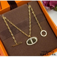 Top Quality Dior Necklace CE7849 Gold