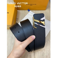 Low Price Louis Vuitton 40MM Leather Belt 7101-1