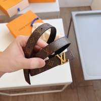 Cheapest Louis Vuitton 20MM Leather Belt 7108-3