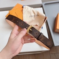 Good Looking Louis Vuitton 30MM Leather Belt 7109-1