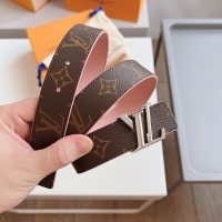 Popular Style Louis Vuitton 30MM Leather Belt 7109-14