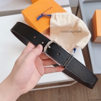 Cheap Price Louis Vuitton 35MM Leather Belt 7110-3