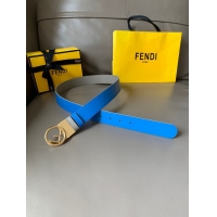 Super Quality Fendi Leather Belt 34MM 2772