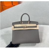 Reasonable Price Hermes Original Togo Leather HB30O gray