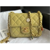 Classic Specials CHANEL MINI FLAP BAG AS3736 lemon