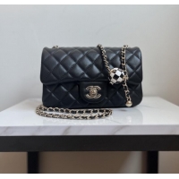 Unique Style CHANEL MINI FLAP BAG AS1787 black