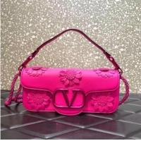 Grade Quality VALENTINO FLORAL TRIM LOCO BAG WB0K30P ROSE