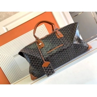 Most Popular Goyard Original Boeing 55CM Duffle Travel Bag 8000 Black And Tan